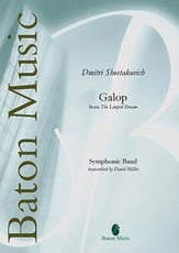 Galop from the Limpid Stream Concert Band sheet music cover